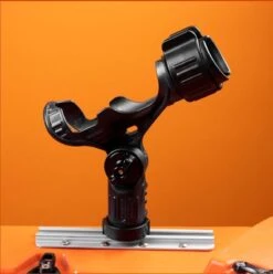 YakAttack Omega Rod Holder With Track Mounted LockNLoad Mounting System -Best Kayak Shop YAD RHM 1001 6